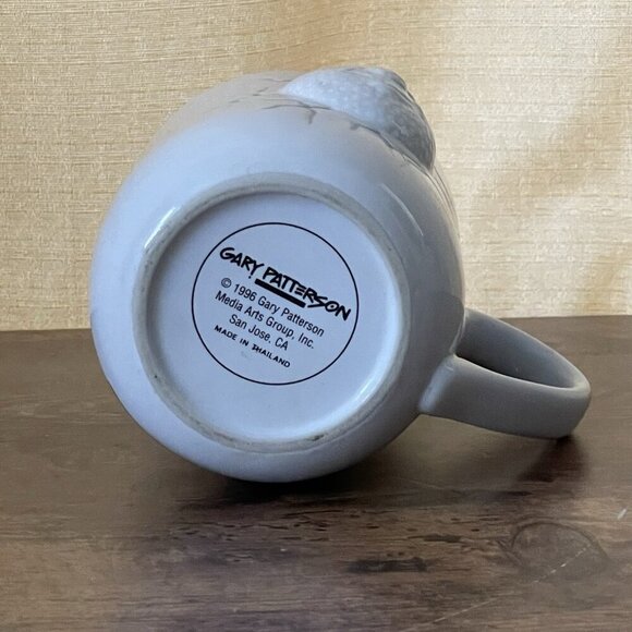 Vintage Gary Patterson Golf Ball Mug White Novelty 3D Coffee Cup The Gallery - Picture 11 of 12